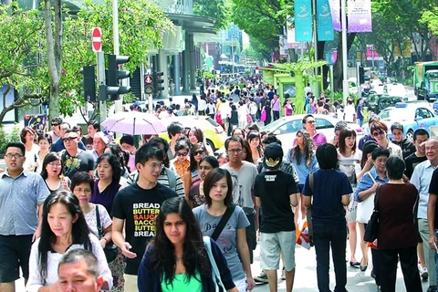 Singapore’s yearly population rises 1.2 percent