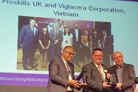Viglacera receives British Council award 