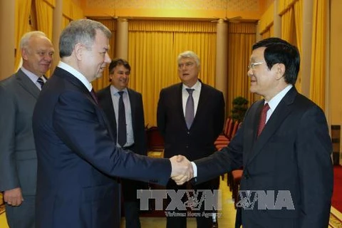 President receives Governor of Kaluga, Russia