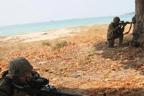 Ground combat exercise launched in Thailand