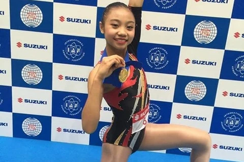 Young Vietnamese woman wins aerobics World Cup gold 