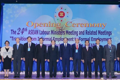 ASEAN labour ministers look to develop competitive workforce