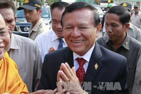 Cambodian parliament allows continued action against opposition leader