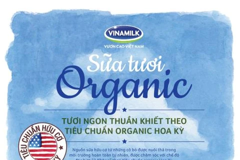 Vinamilk’s organic products meet US standards