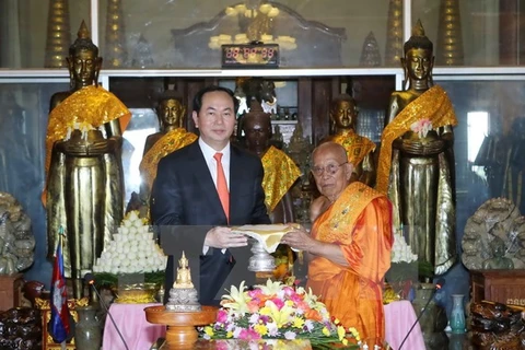 President wraps up Cambodia visit