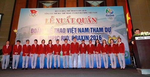First Vietnamese athletes depart for Olympics 