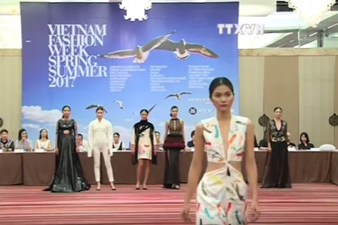 Spring-summer fashion week in Hanoi