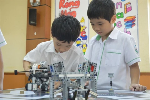 Annual Robotics Contest held for school kids