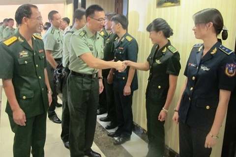 Young officers promote Vietnam – China friendship 