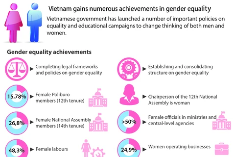 Vietnam gains numerous achievements in gender equality