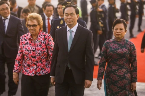 Vietnamese President sets foot in Lima for APEC Summit