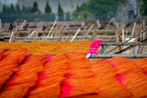 Vietnam's century-old incense-making village