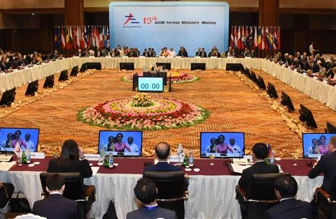 13th ASEM Foreign Ministers' Meeting opens in Myanmar