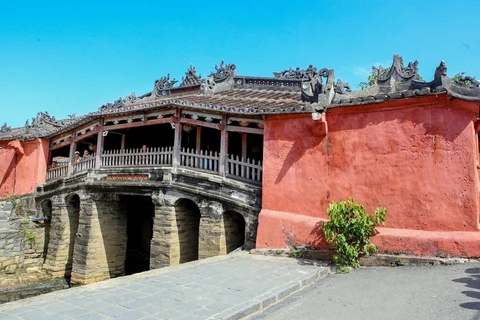 Japanese ancient architecture in Hoi An town