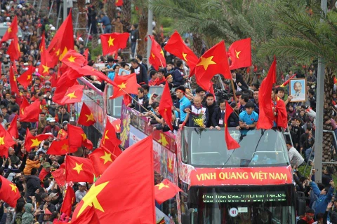 U23 Vietnam return home as heroes