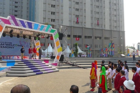 Vietnamese flag flies at ASIAD 18