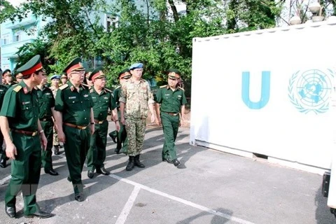 Vietnamese peacekeepers ready for UN mission 