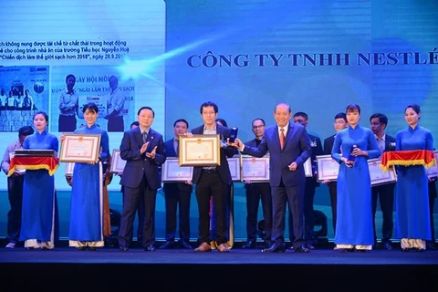 Nestle Vietnam honoured with Vietnam Environment Awards
