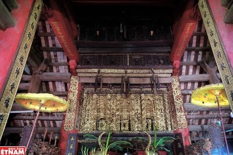Woodcarving masterpiece of old communal house in Bac Ninh