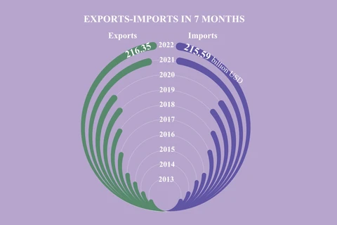 Vietnamese economy in first 7 months of 2022