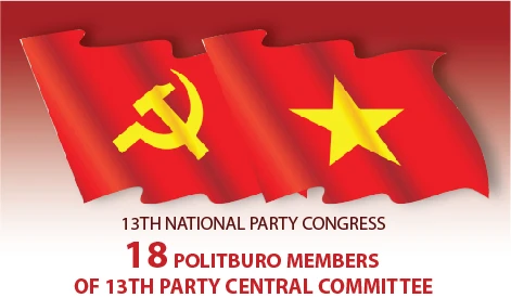 18 Politburo members of 13th Party Central Committee