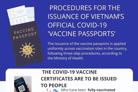 Health ministry officially introduces Vietnam's COVID-19 vaccine passport