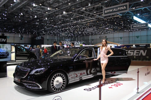 Automaker introduces special car model at Geneva exhibition