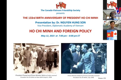 Webinar spotlights President Ho Chi Minh’s thought in foreign policy