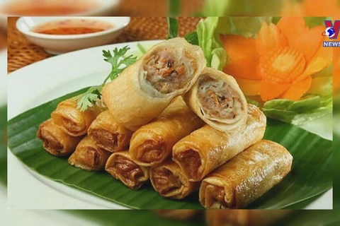 Fried spring rolls among world's 100 most popular appetizers