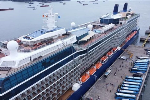 Luxury cruise liners bring 3,400 European, US tourists to Ha Long