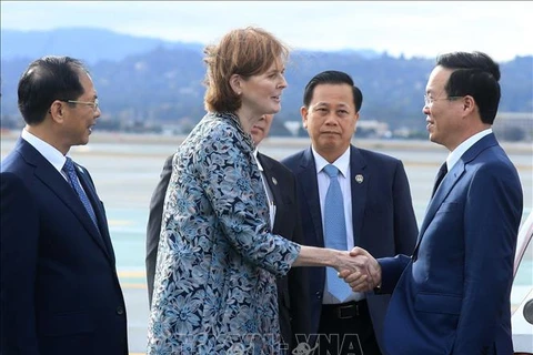 President arrives in San Francisco, starting programme at APEC 2023