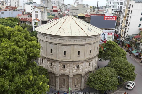 Hanoi’s century-old water tower becomes an art venue after makeover