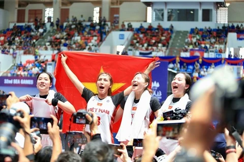 Vietnam seize historic gold medal in women's basketball