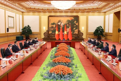 Prime Minister meets with Chinese top leader