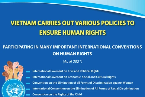 Vietnam pursues consistent policy of promoting human rights