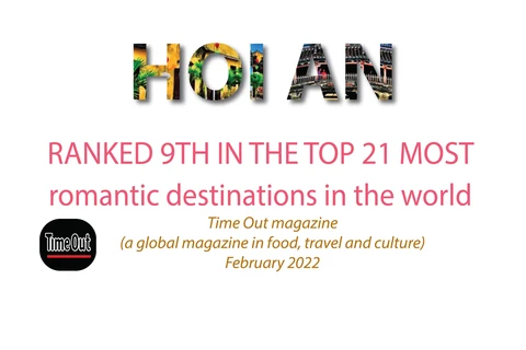 Hoi An among world's most romantic destinations