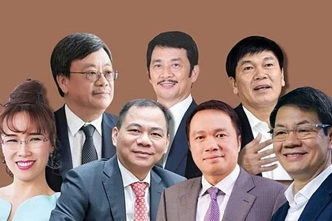 Seven Vietnamese billionaires on Forbes rich list