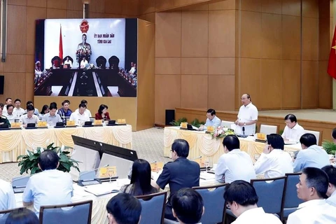 A national teleconference on September 26on speeding up public investment disbursement in 2019 (Photo: VNA)