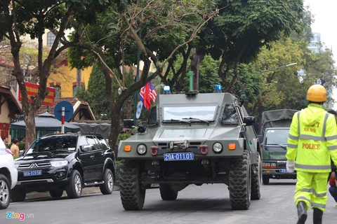Armored cars mobilised for security of summit