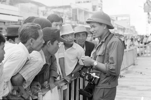 Vietnam News Agency photo-journalists and critical historical moments