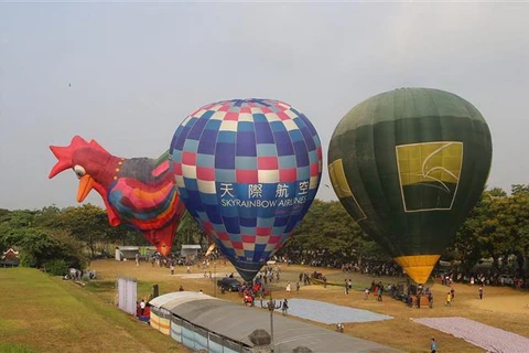 Hot air balloon festival enchants visitors