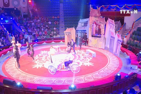 Int’l circus festival underway in Hanoi