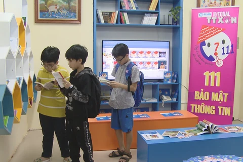 Library for kids inaugurated at Hanoi’s children palace