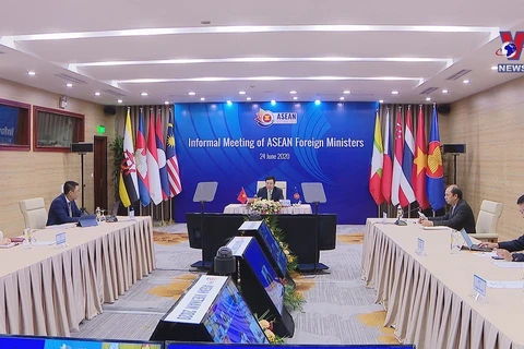 ASEAN Foreign Ministers’ Informal Meeting held virtually