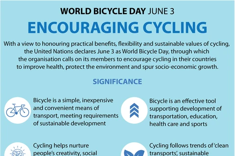 World Bicycle Day encourages cycling