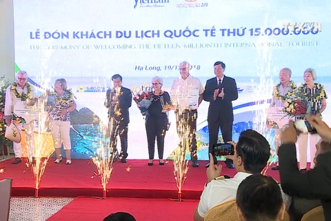 Quang Ninh hosts 15 millionth foreign tourist to Vietnam
