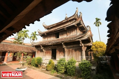 Unique national treasure in Giam pagoda