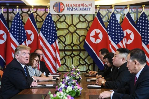 Trump, Kim dive into nuclear talks