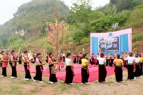 Thai ethnic rain festival prays for bumper crops