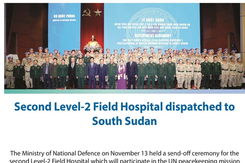 Second Level-2 Field Hospital dispatched to South Sudan